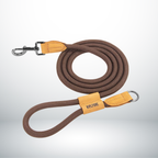 Hands-free waist dog leash for running and jogging with reflective safety strip