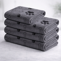 Super absorbent microfiber pet towel for drying dogs after bath or outdoor walks